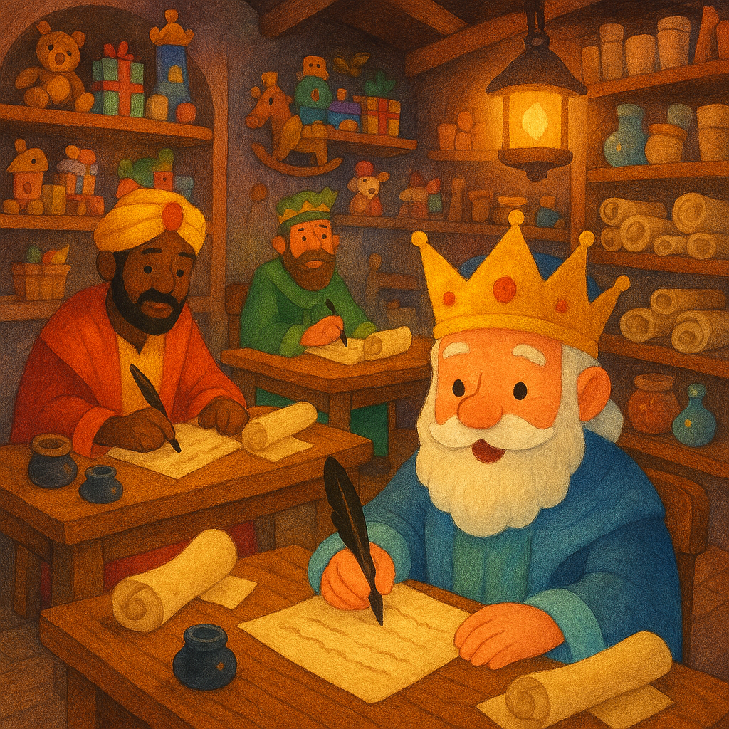 magia navideña
los Reyes Magos